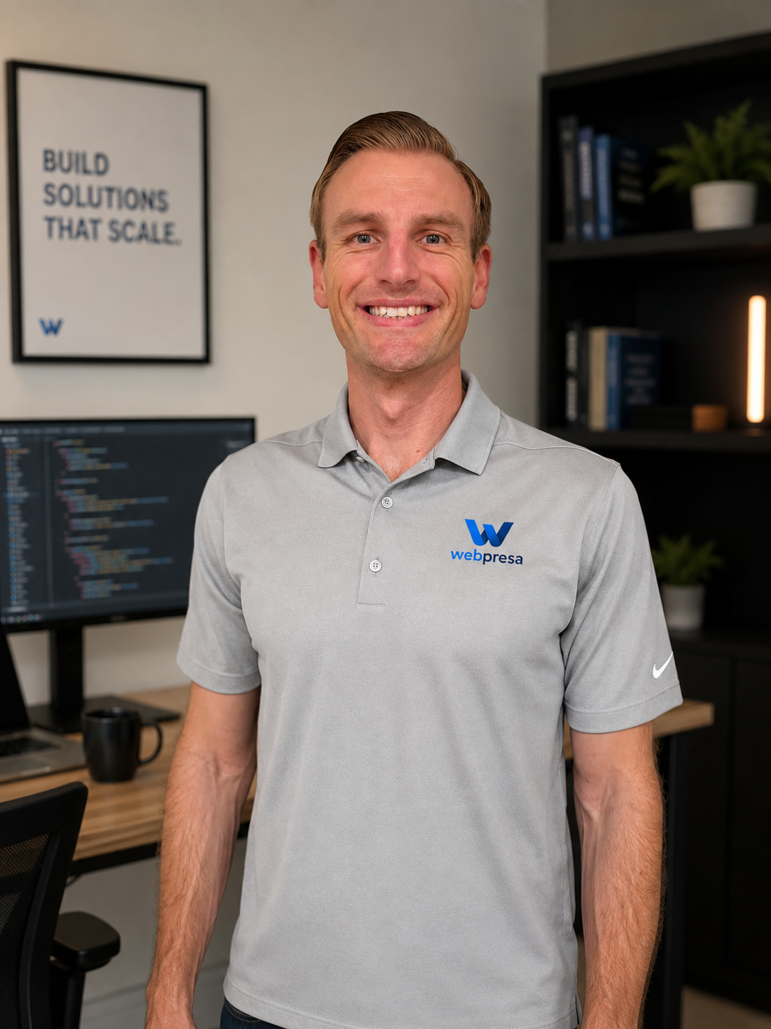 The founder of Webpresa